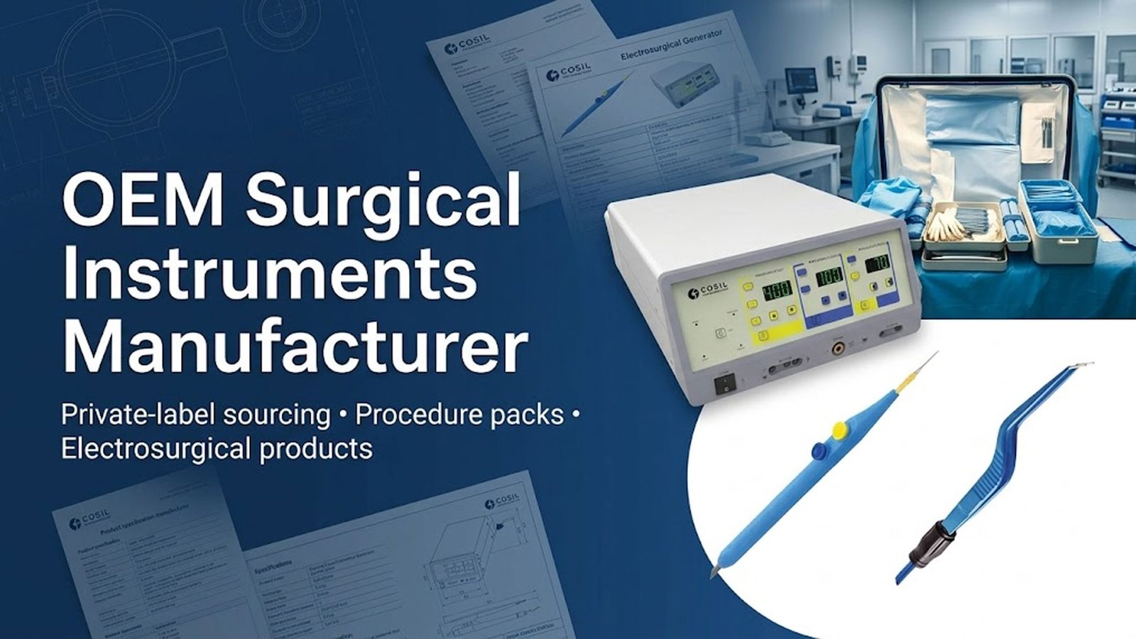 OEM Surgical Instruments Manufacturer for Healthcare Supply Partners