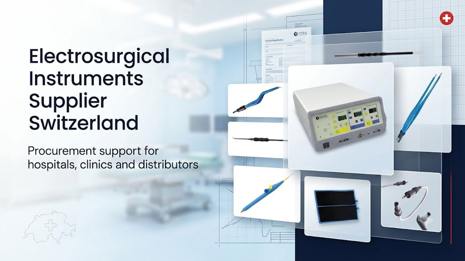 electrosurgical instruments supplier Switzerland