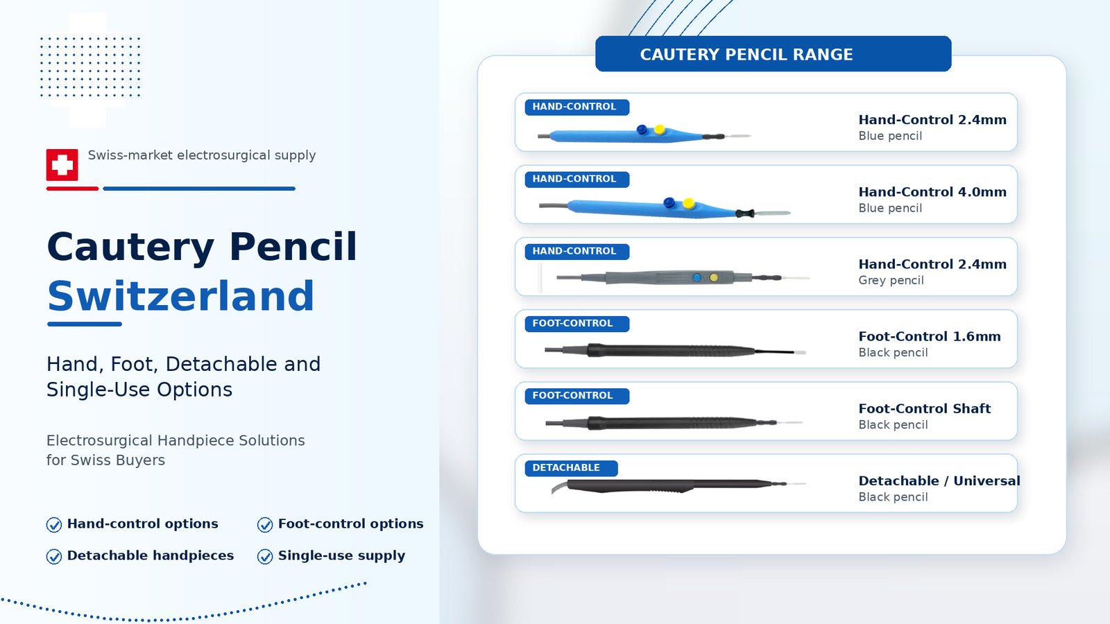 Cautery Pencil Switzerland