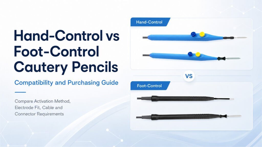 Hand-Control Cautery Pencils