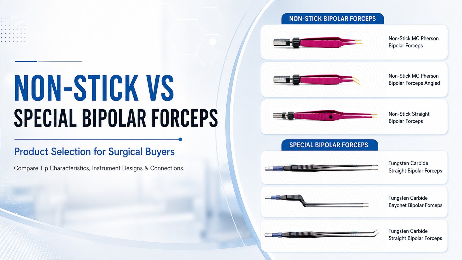 Non-Stick vs Special Bipolar Forceps