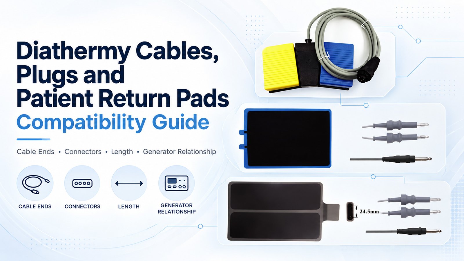 Diathermy Cables and Plugs